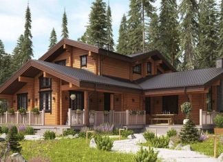 Рубленные дома из натурального дерева